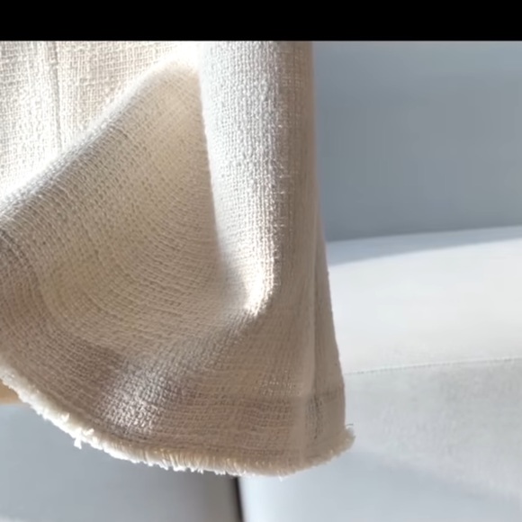 2pc set Nwt ZARA TEXTURED POCKET BLAZER Perl button and matching skirt - Picture 8 of 8